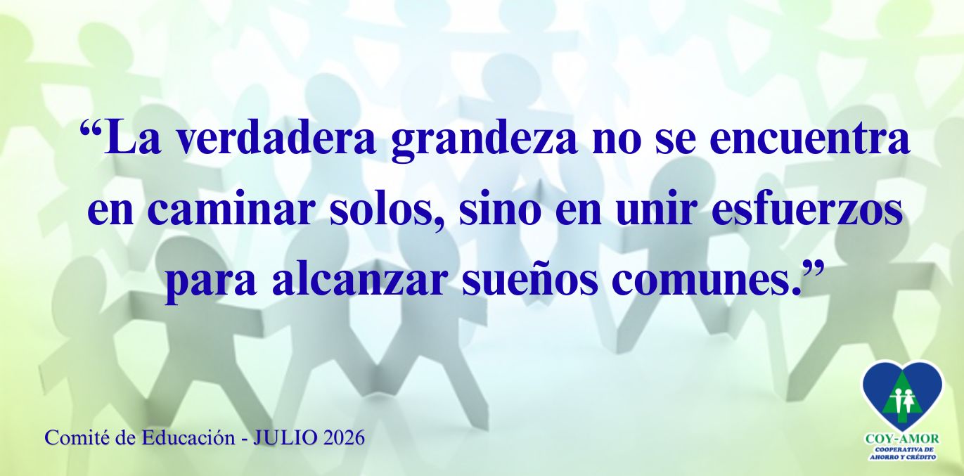 FRASE DEL MES COMITE DE EDUCACIÓN JULIO 2026